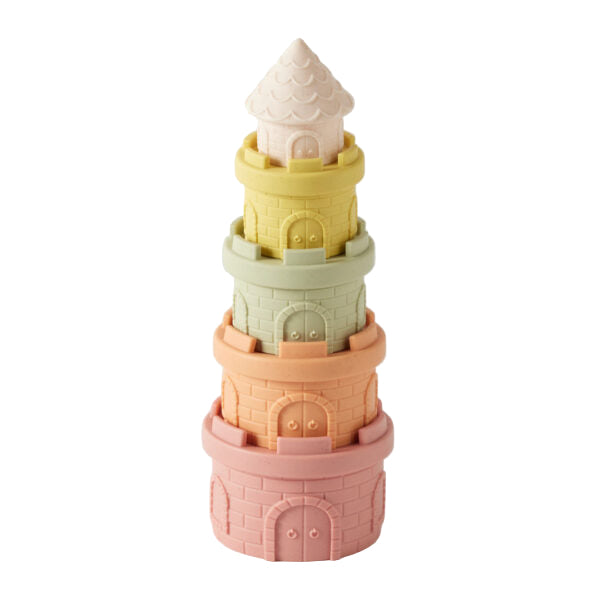 Eco Castle Stacker Stacker Spotty Dot Toys