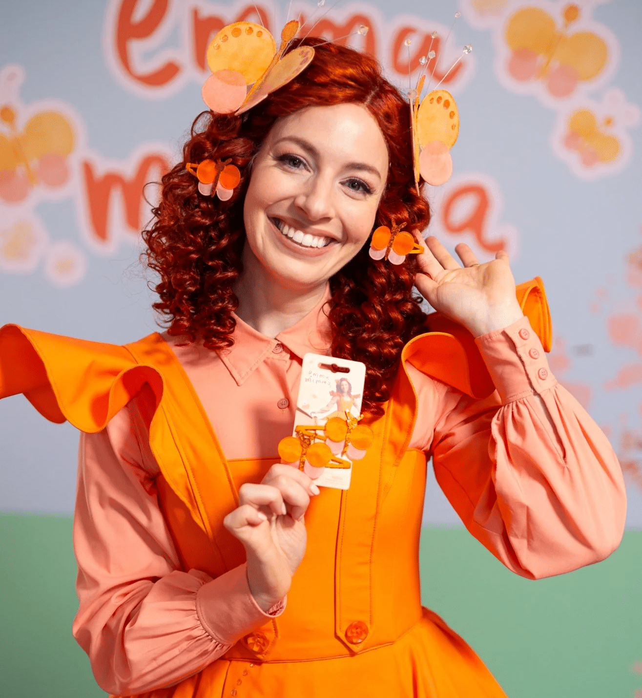 Emma Memma Butterfly Hair Clips - Spotty Dot Toys