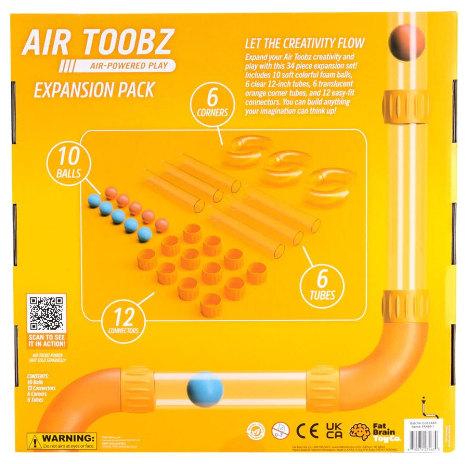 Fat Brain Toys Air Toobz Expansion Pack Spotty Dot Kids