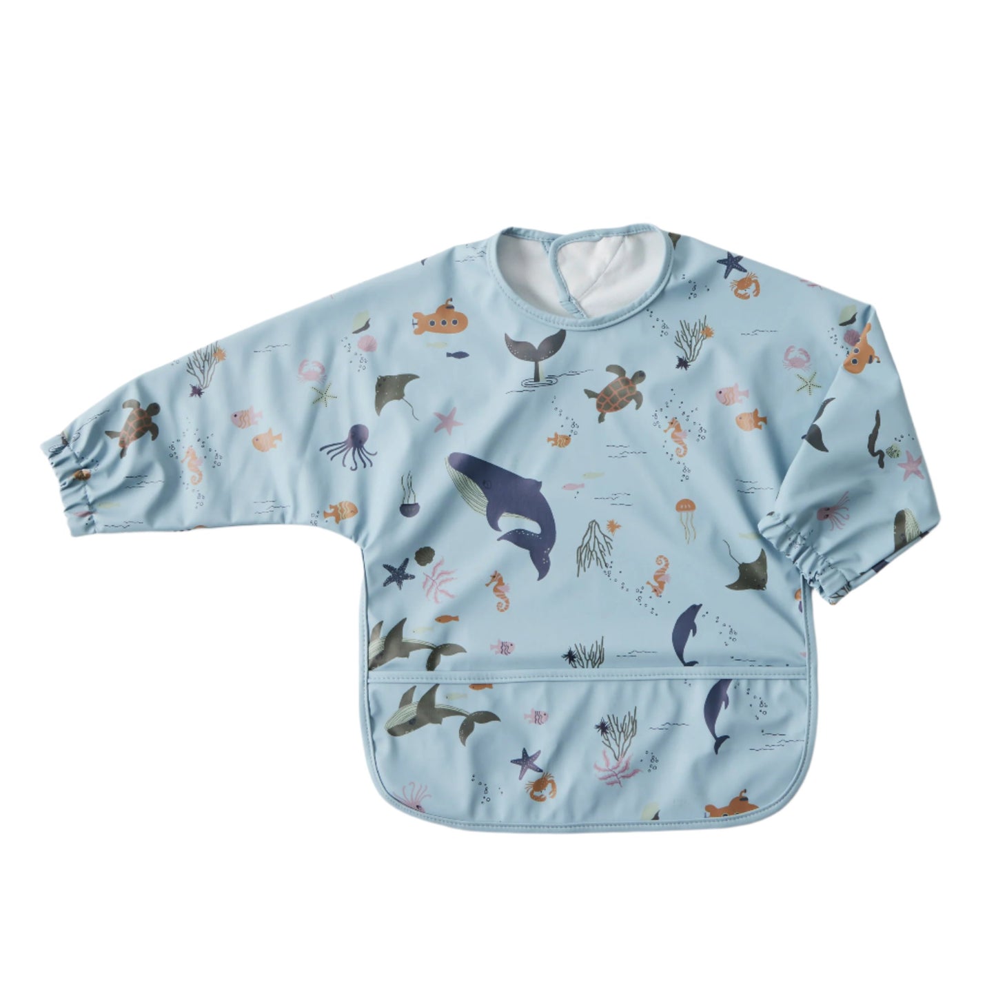 Ocean Feeding Art Smock - Spotty Dot