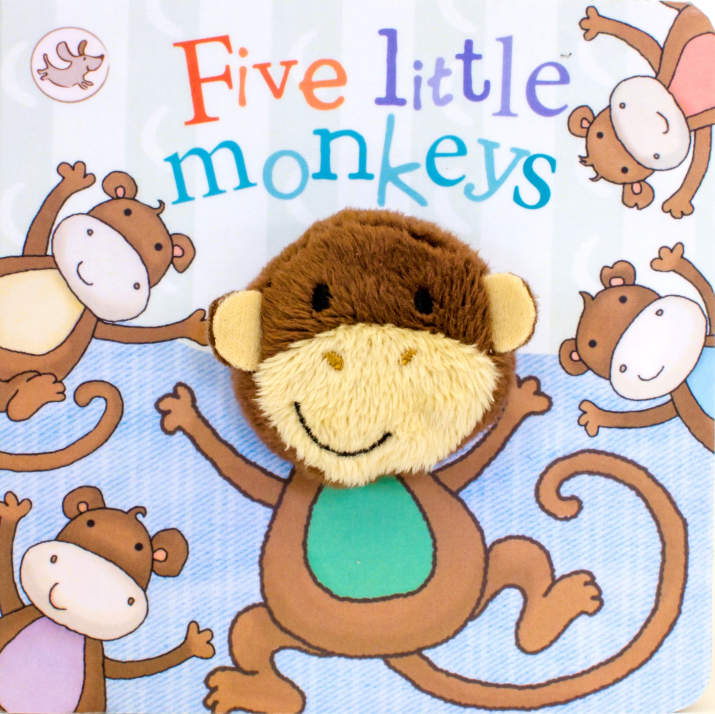 Five Little Monkeys Finger Puppet Book Spotty Dot Kids