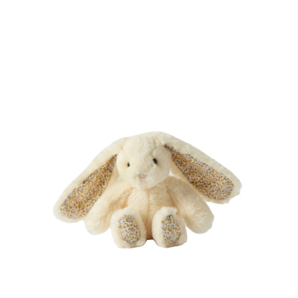 Floral Lemon Baby Rattle Spotty Dot Toys