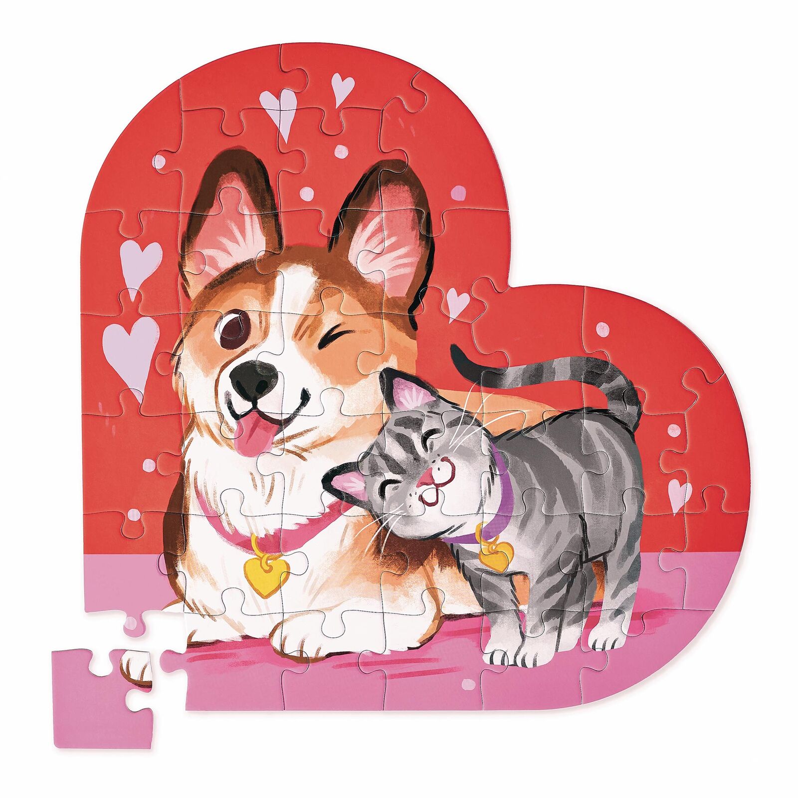 Friends Forever Dog Cat Puzzle Spotty Dot Toys