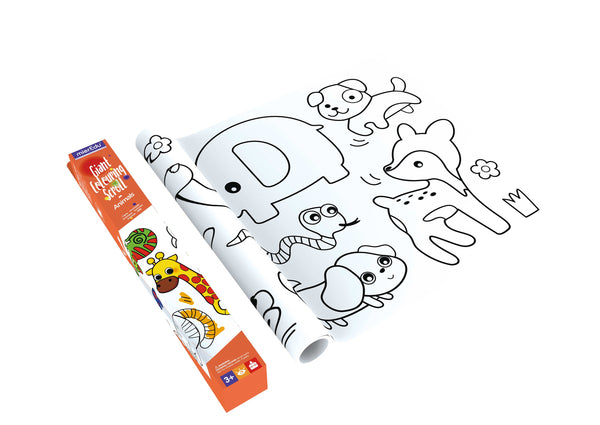 Giant Colouring Scroll Animals -Spotty Dot Toys AU