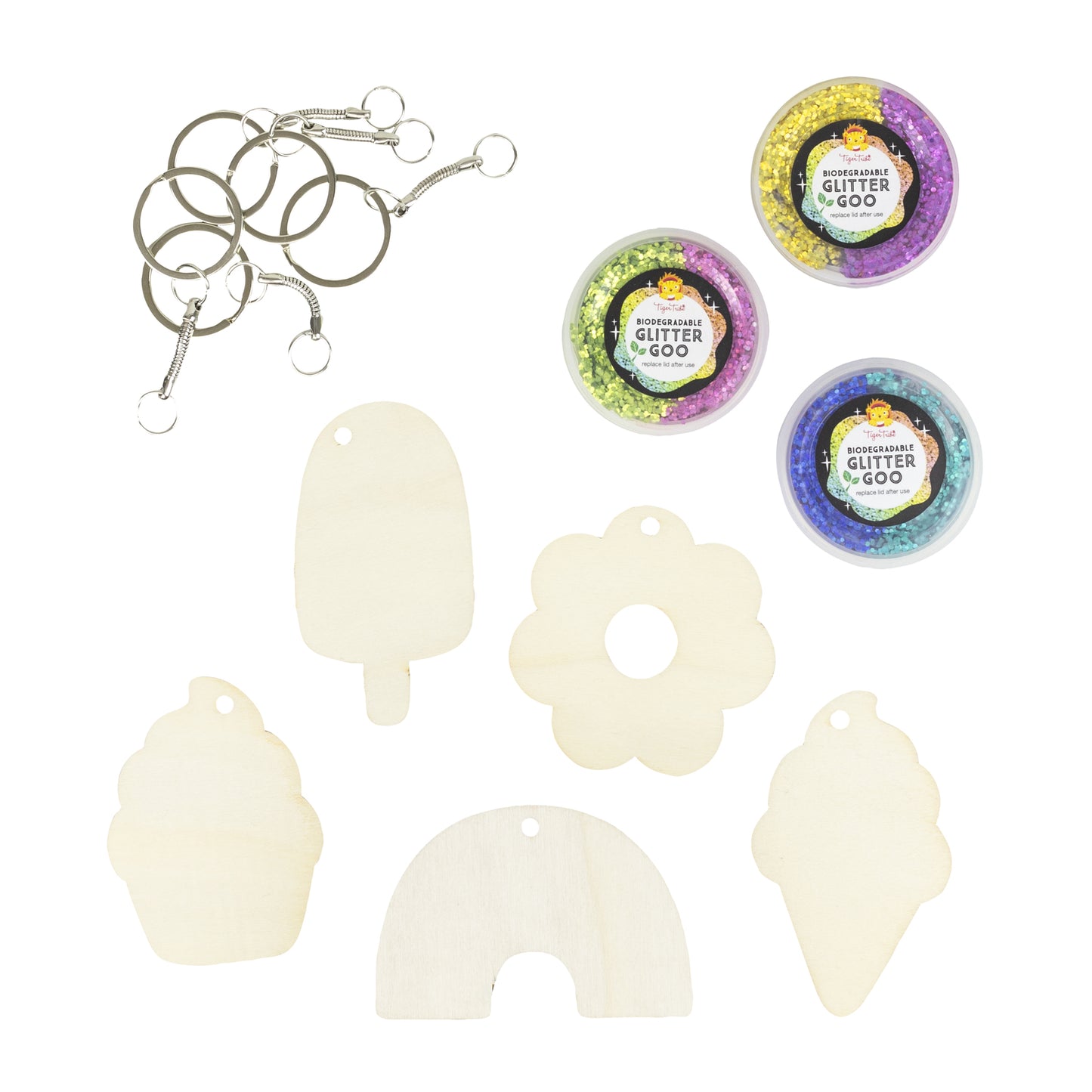 Glitter Goo Bag Charms - Spotty Dot AU