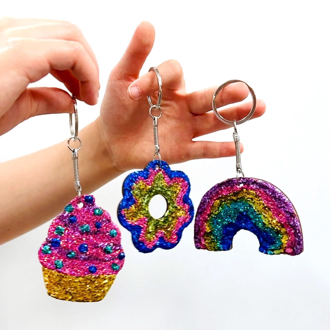 Glitter Goo Bag Charms Spotty Dot Toys