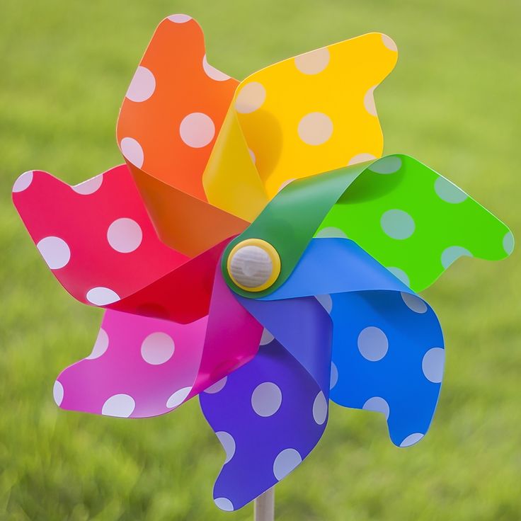 Grande Spot Premium Italian Windmill Pinwheel WHIRLY