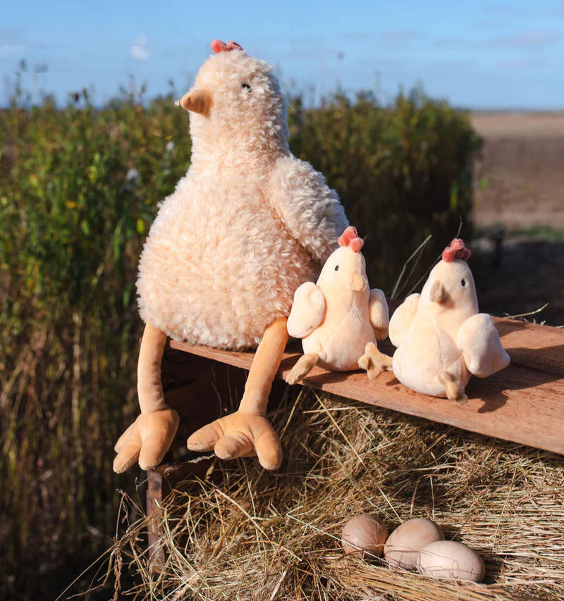 Harriet the Hen Honey & Rattles Spotty Dot Toys