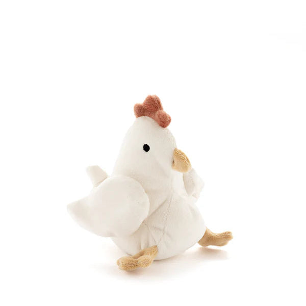 Henrietta the Cream Baby Rattle Toy Spotty Dot Gifts