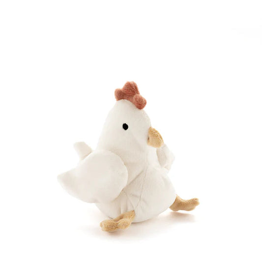 Henrietta the Cream Baby Rattle Toy Spotty Dot Gifts