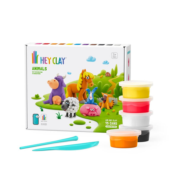 Hey Clay Animal Set - Spotty Dot Toys
