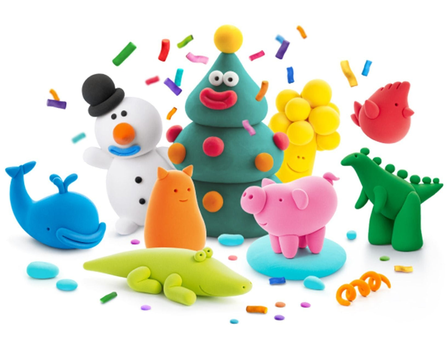 Hey Clay Christmas Advent Calendar - Spotty Dot Toys
