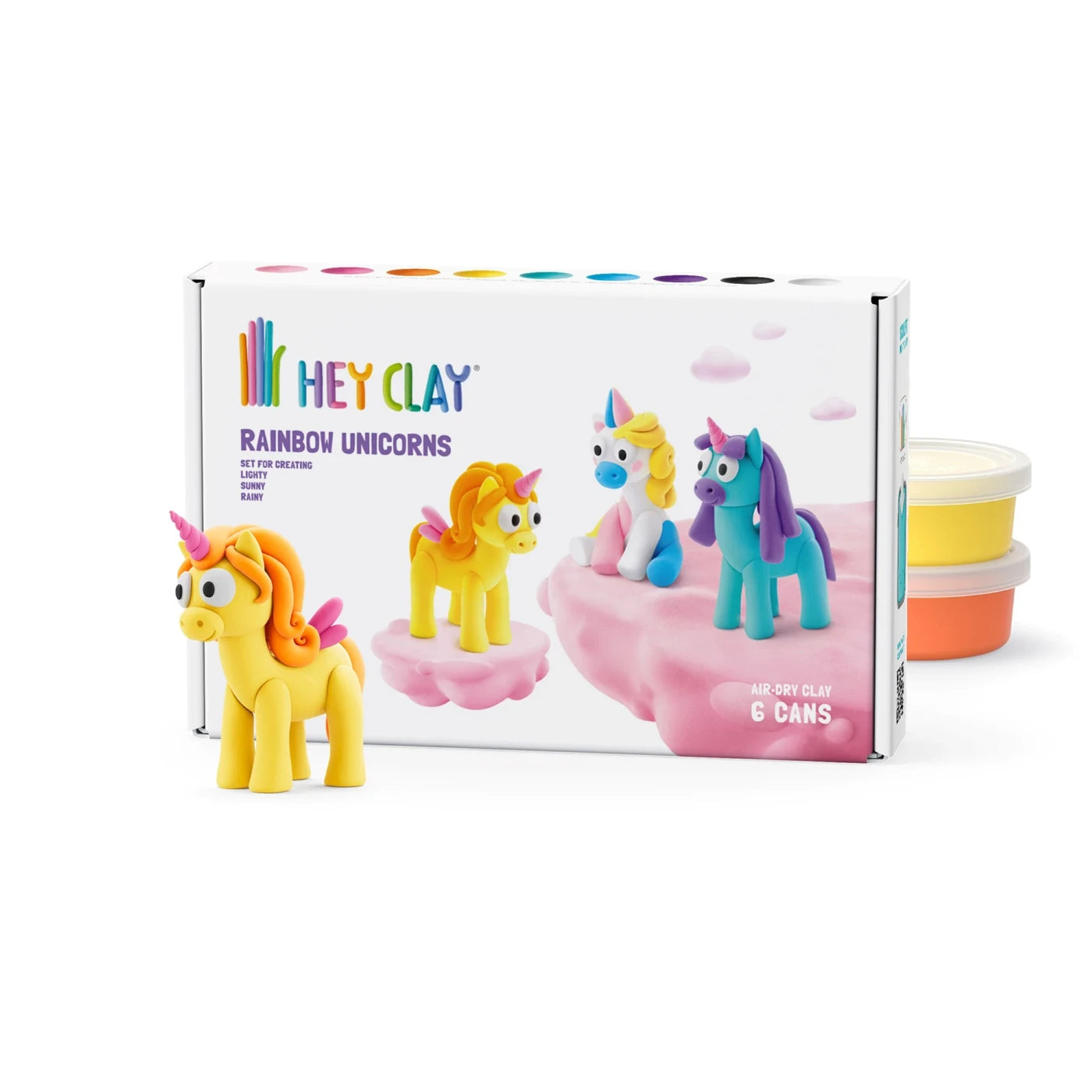 Hey Clay Rainbow Unicorns Medium Pack Spotty Dot Toys