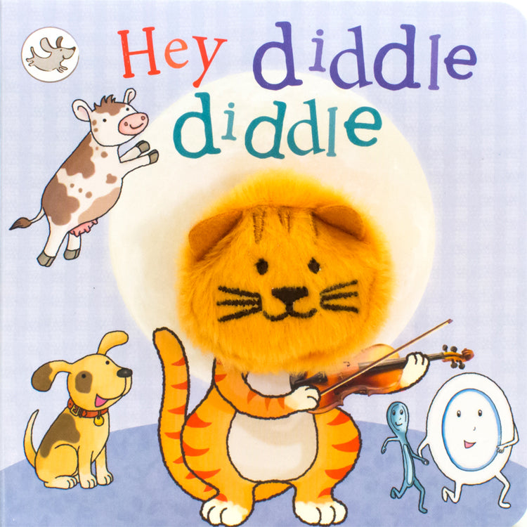 Hey Diddle Diddle Finger Puppet Book Spotty Dot Toys