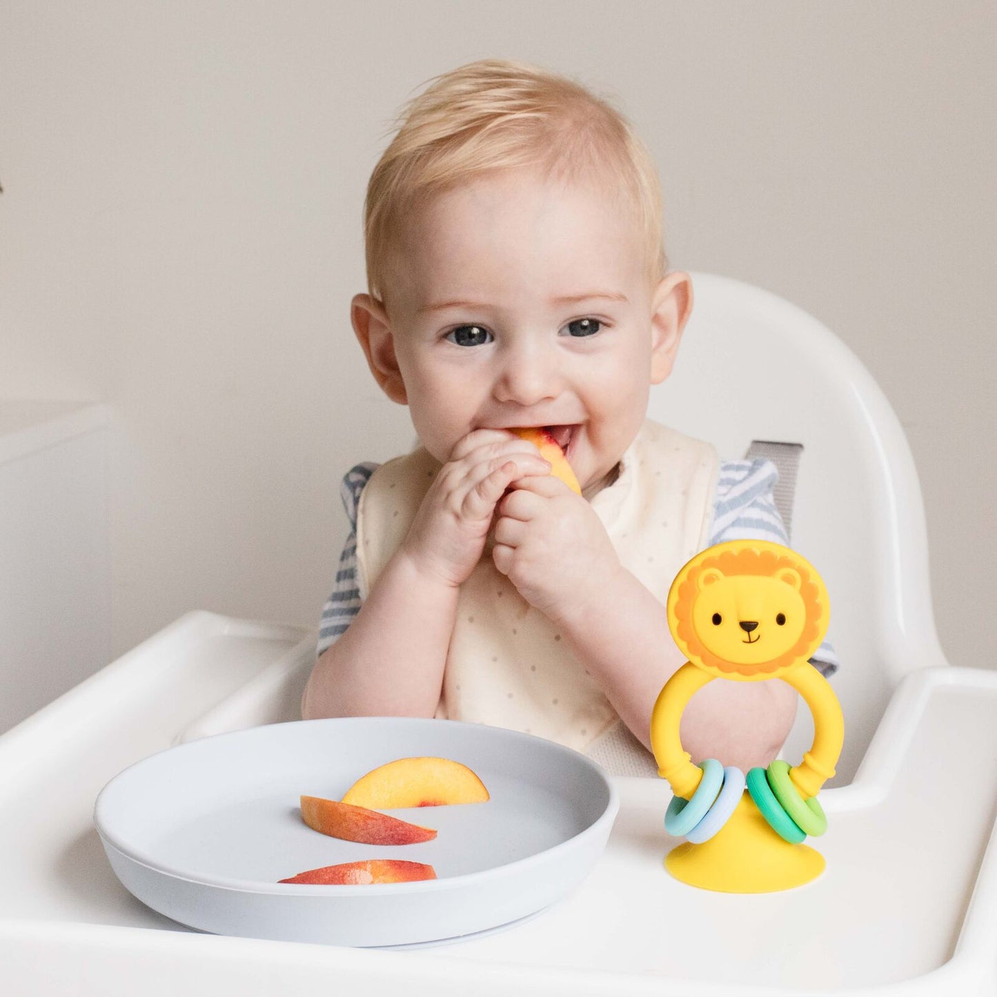 High Chair Buddy Silicone Lion Spotty Dot Toys