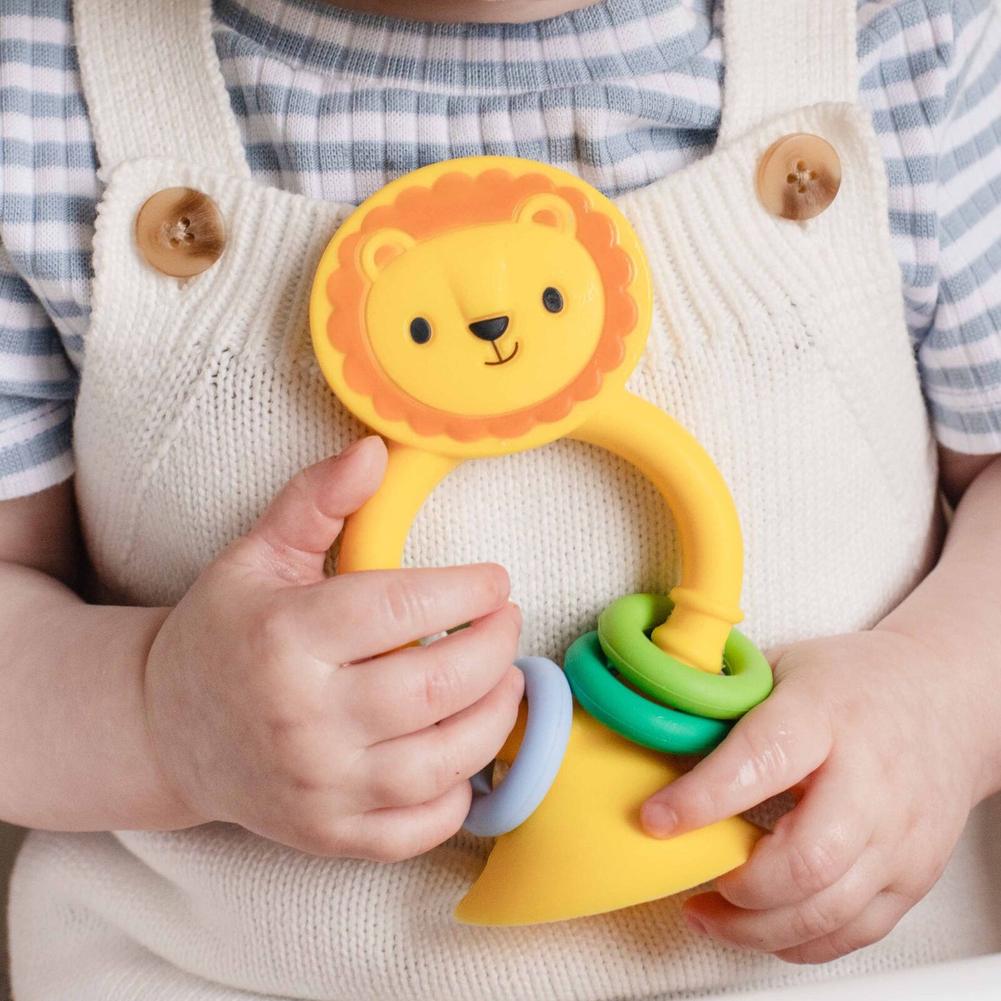 High Chair Buddy Silicone Lion Spotty Dot Toys