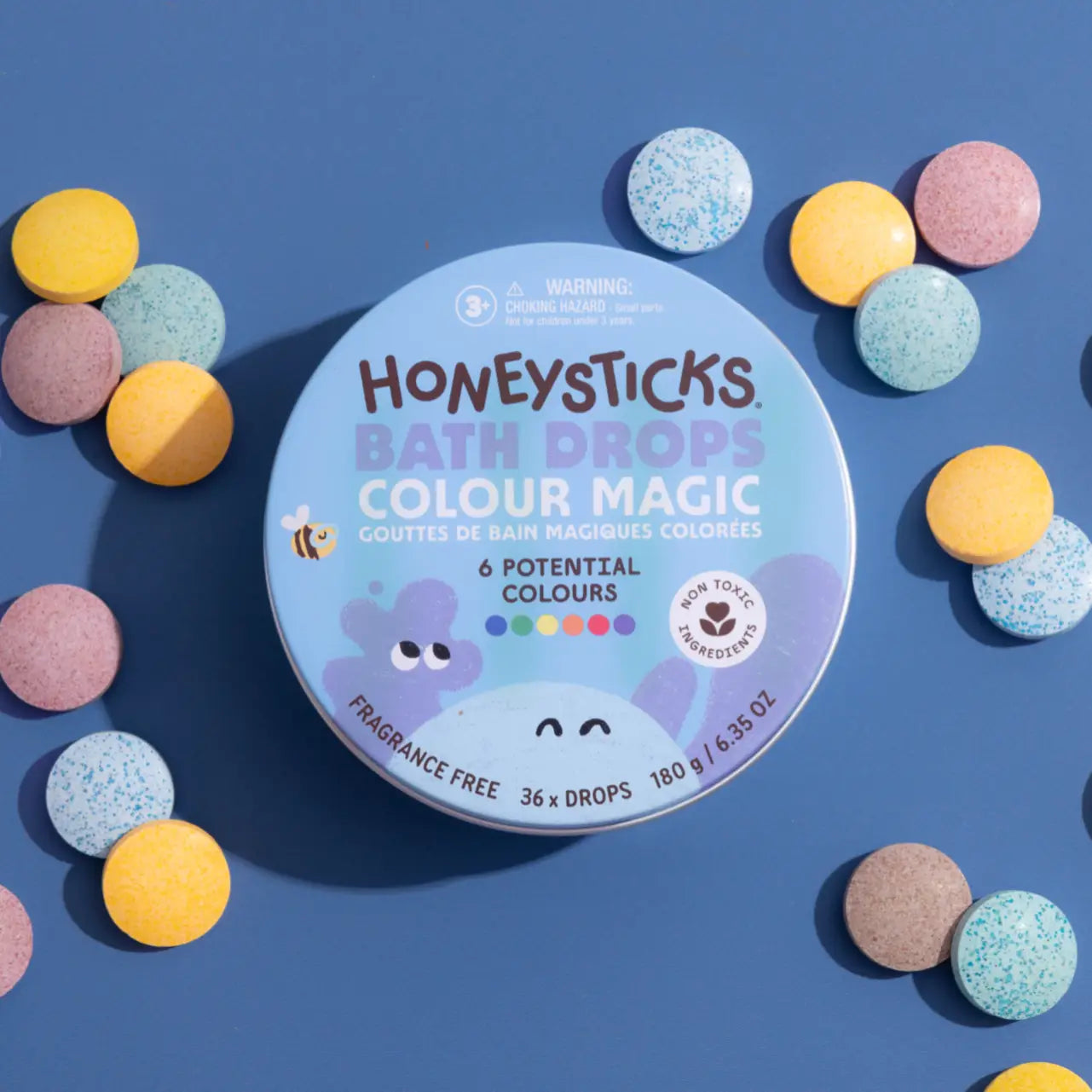 Honeysticks Bath Magic Colour Drops Spotty Dot Toys