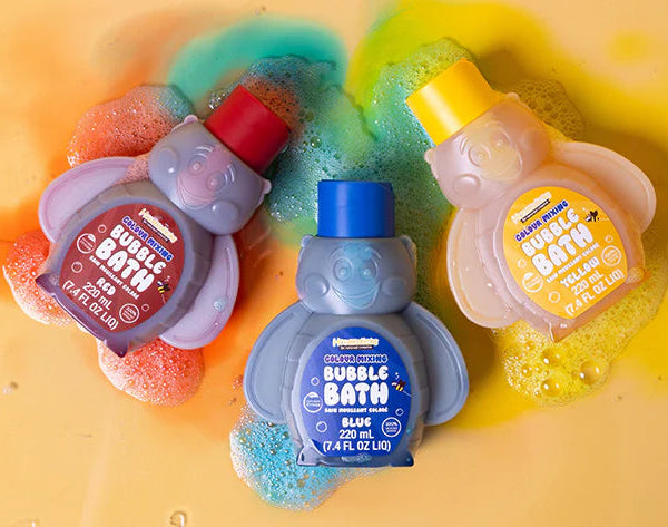 Honeysticks Bubble Bath Colour Mixing No Nasties Spotty Dot Kids