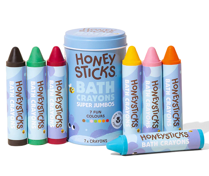 Honeysticks Super Jumbos Bath Crayons Spotty Dot Toys