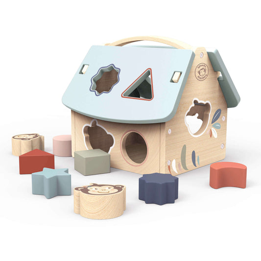 House Shape Sorter - Spotty Dot AU