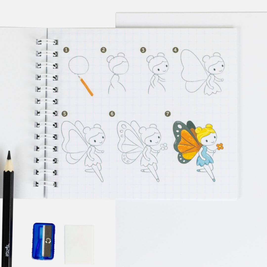 How to draw Fairytale Fantasy Spotty Dot