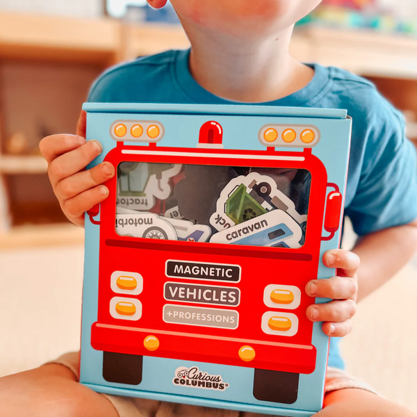 Magnetic Vehicles & Professions - Spotty Dot Toys