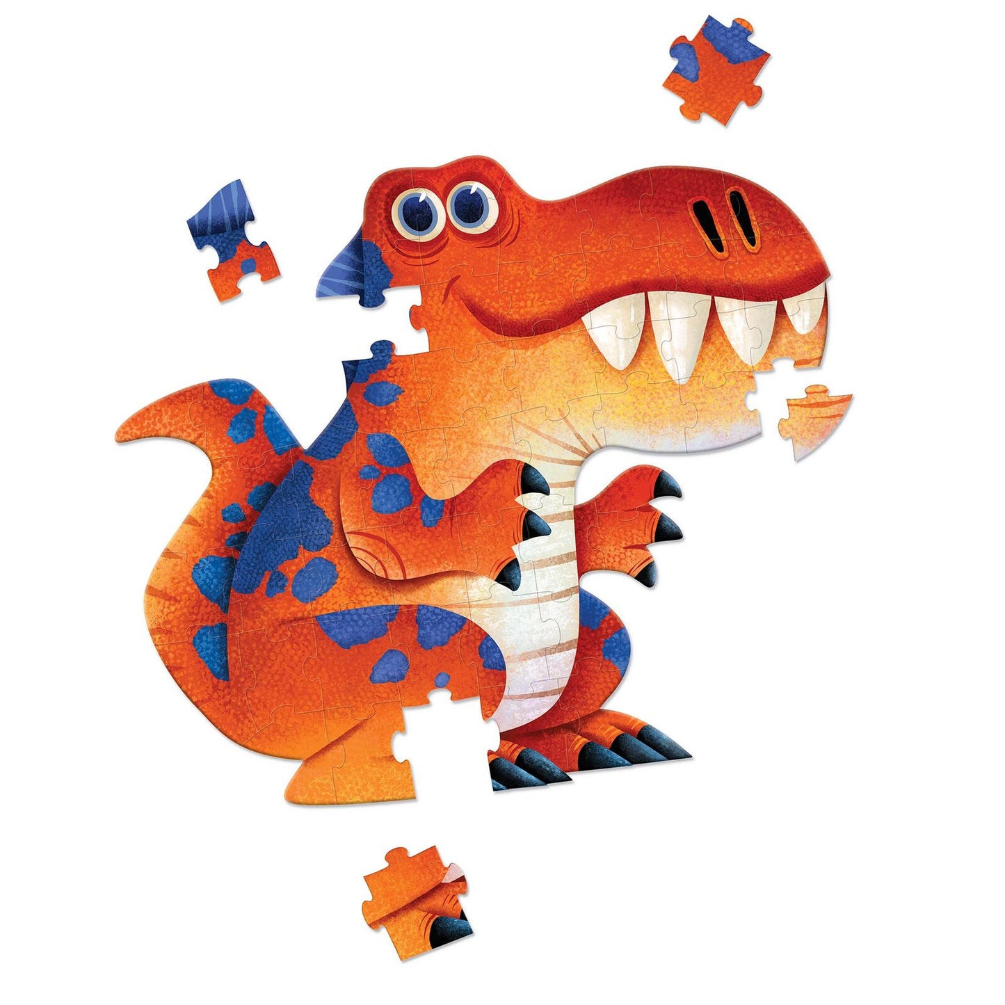 Jumbo Shaped Puzzle Dinosaur Spotty Dot Toys