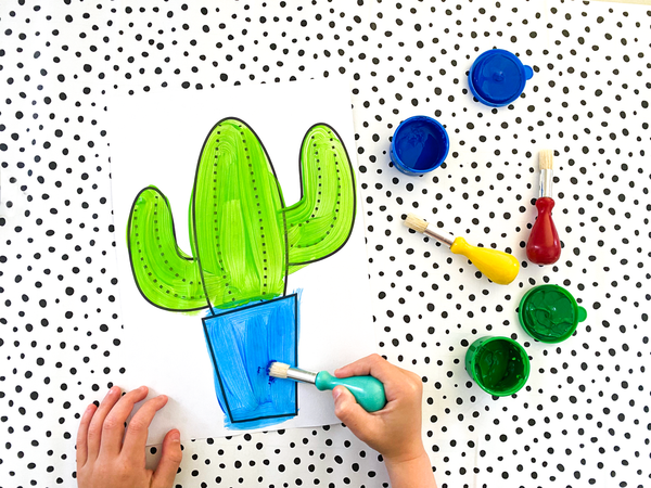 Kids Paint Brushes - Spotty Dot Toys