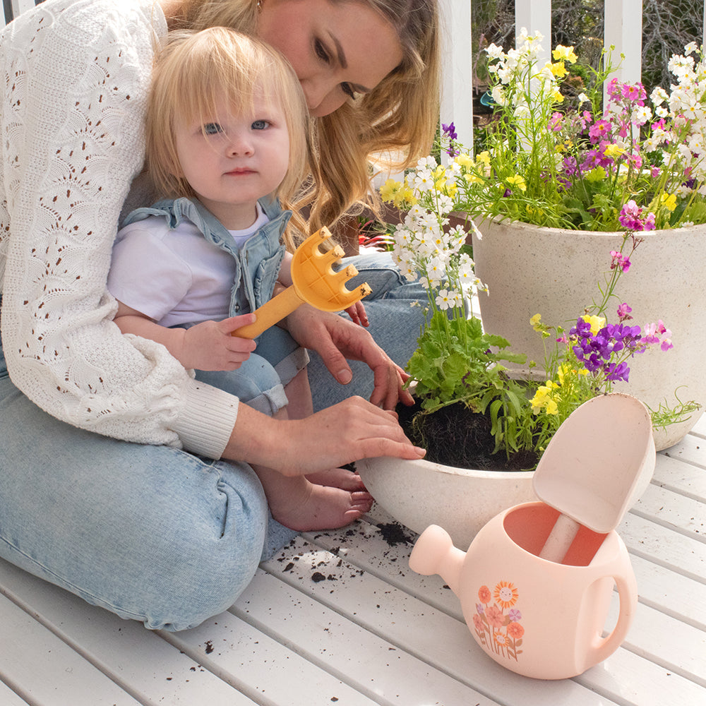My First Gardening Set - Blush Flowers - Spotty Dot Toys