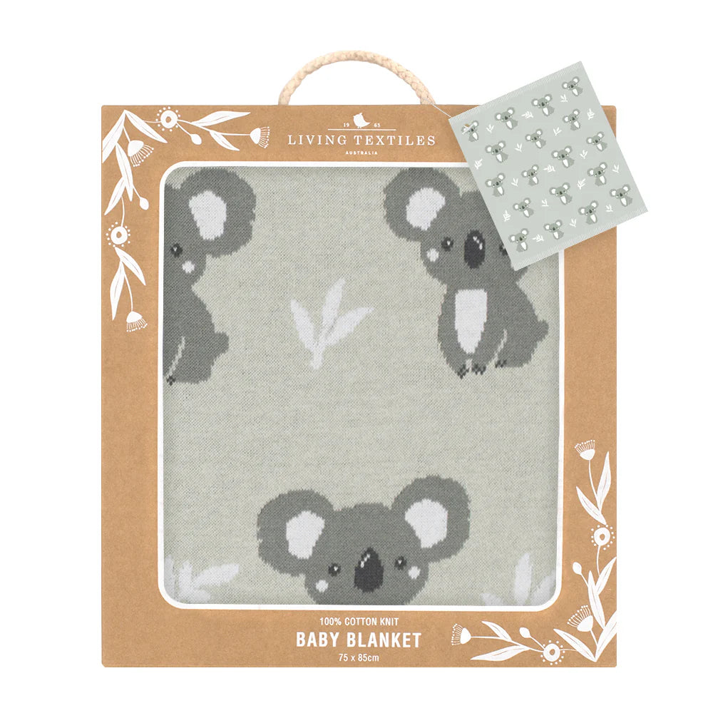Koala 100% Cotton Blanket - Spotty Dot Gifts