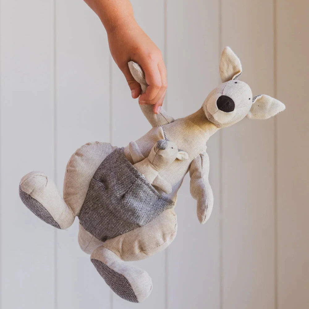 Kylie Kangaroo Toy Spotty Dot Kids