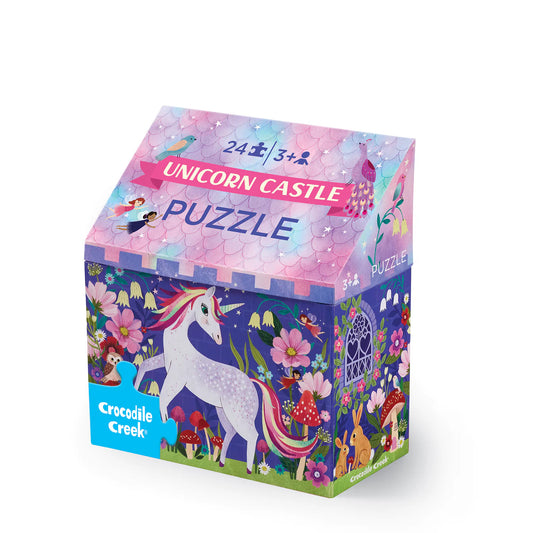 Little Building Puzzle Unicorn Castle Spotty Dot Toys