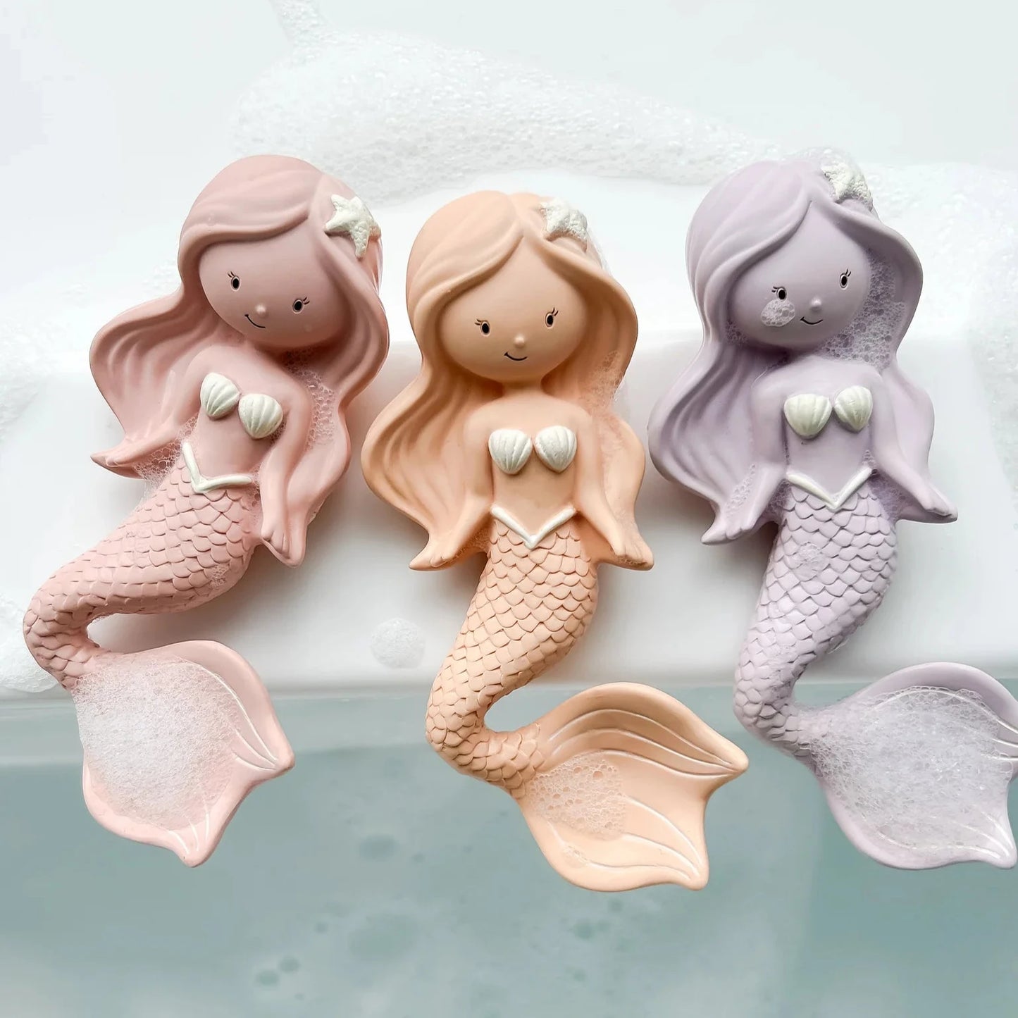 Maeve Mermaid Baby Teethers Spotty Dot