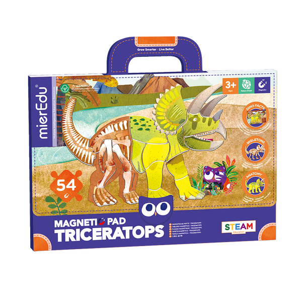 Magnetic Pad Triceratops - Spotty Dot Toys