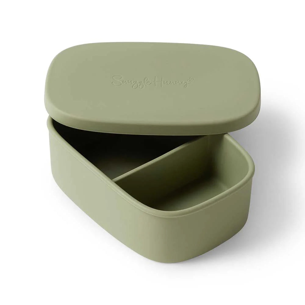 Mealtime Snuggle Hunny Medium Dewkist Silicone Lunchbox Spotty Dot