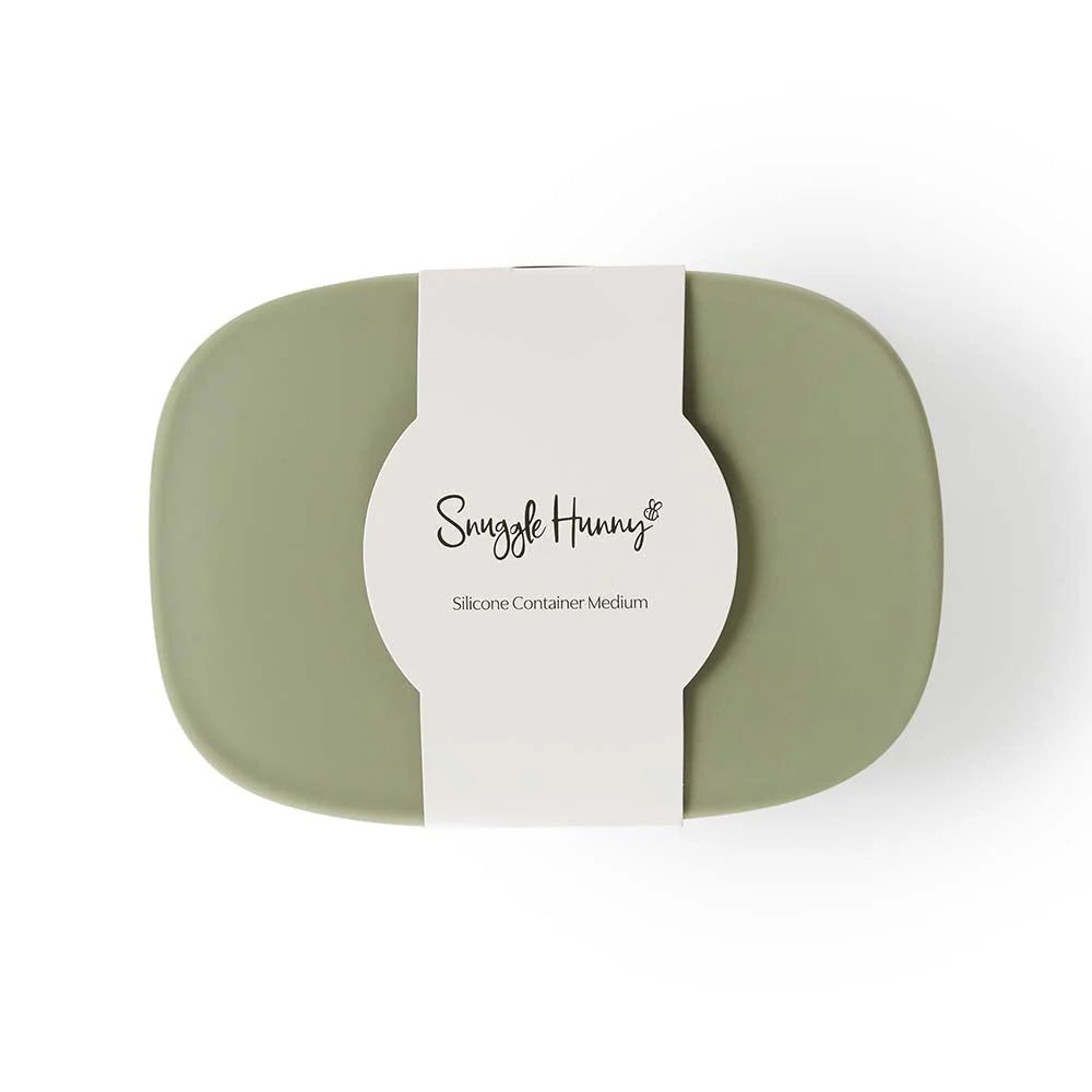 Mealtime Snuggle Hunny Medium Dewkist Silicone Lunchbox Spotty Dot