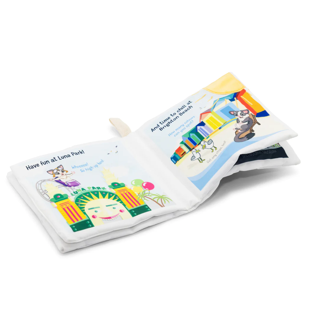 Melbourne Baby Soft Book - 0+