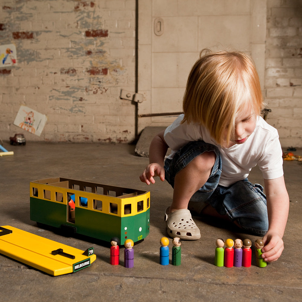 Melbourne Tram Toy - Spotty Dot Toys