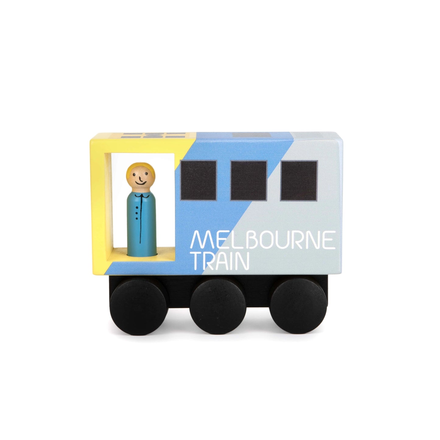 Melbourne Midi Wooden Train Spotty Dot Kids
