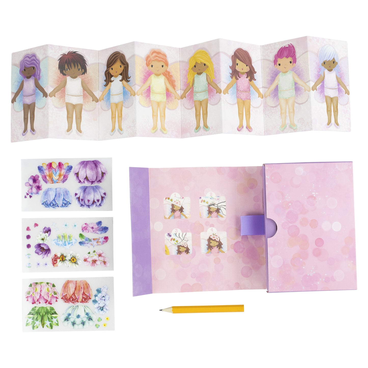Mini Transfer Magic Flower Fairies - 3+