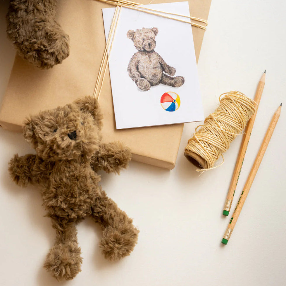 Mini Benny the Bear Rattle Spotty Dot Toys