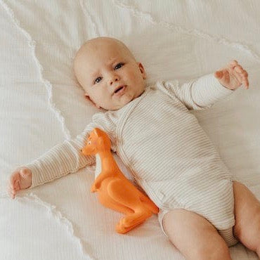 Mizzie the Kangaroo Teething Gift Set - Spotty Dot AU
