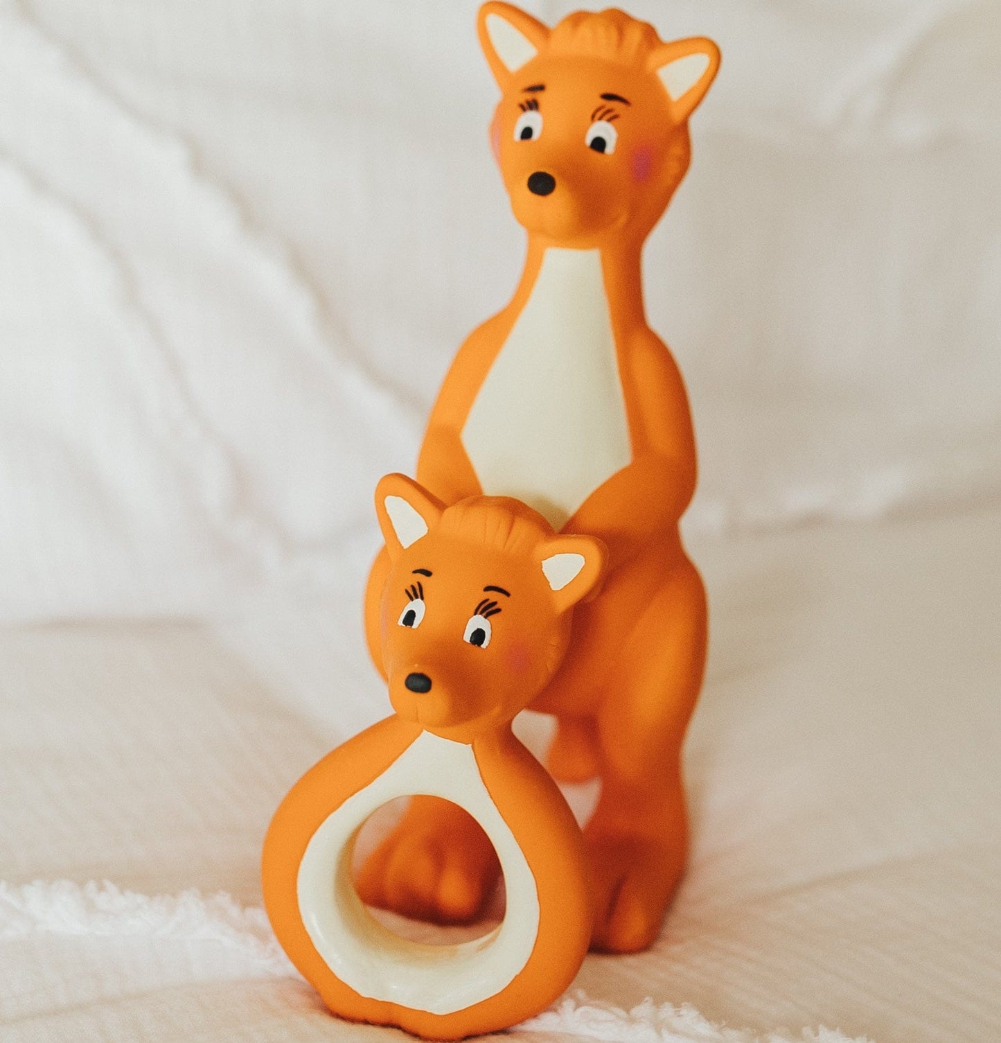 Mizzie the Kangaroo Teething Gift Set - Spotty Dot AU