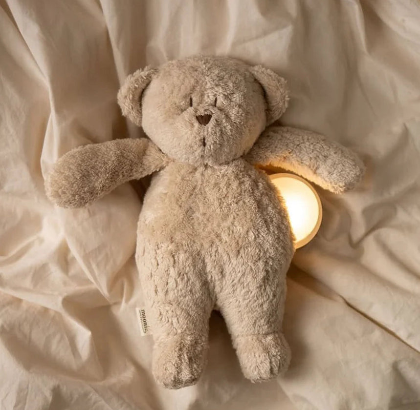 Moonie Organic Humming Bear Spotty Dot Baby