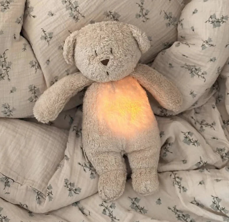 Moonie Organic Bear Sand Spotty Dot Baby