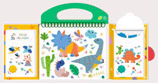 my First Colouring Kit - Dino Friends -Spotty Dot Toys AU