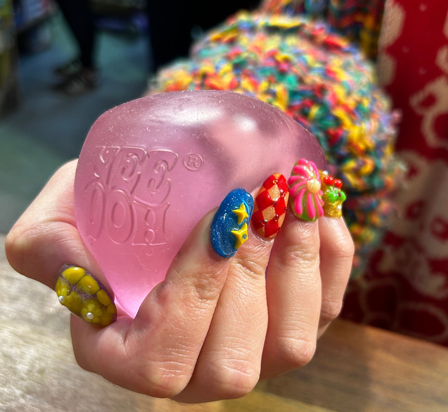 Nee Doh Nice Cube Spotty Dot Toys