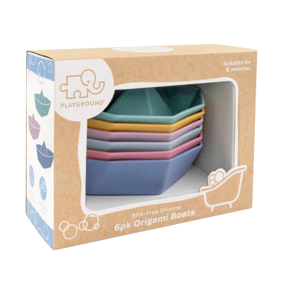 Origami Bath Boats - Spotty Dot Toys