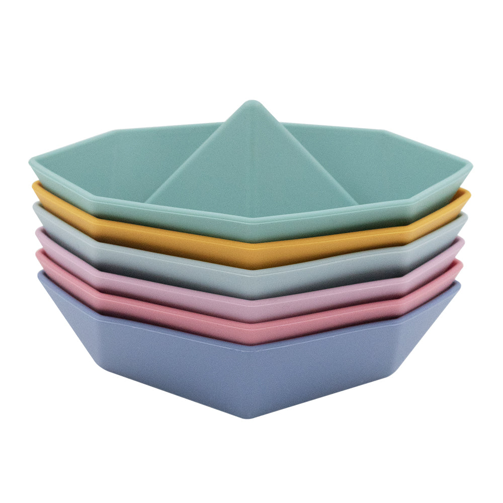 Origami Bath Boats - Spotty Dot Toys