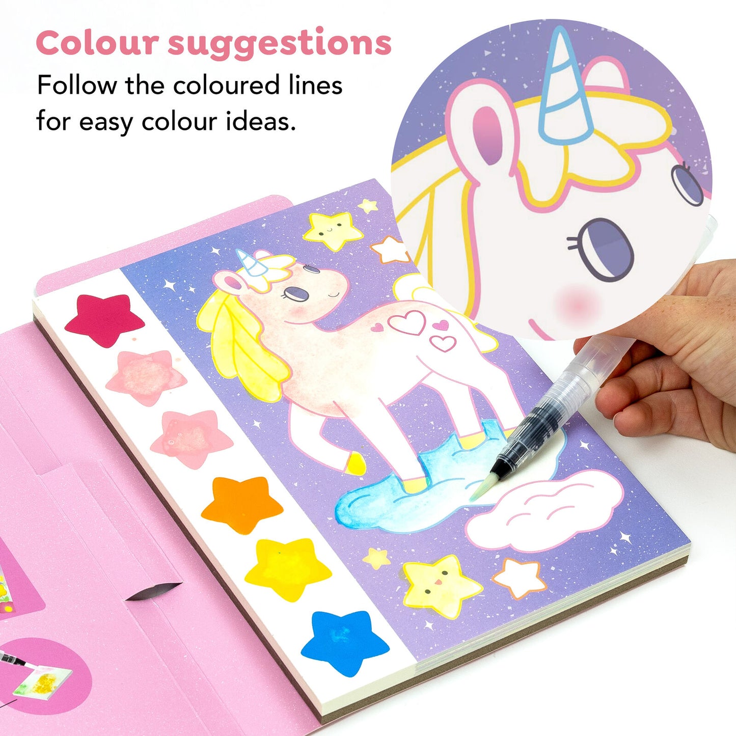 Paint a Picture Set Unicorn Skies Spotty Dot Toys
